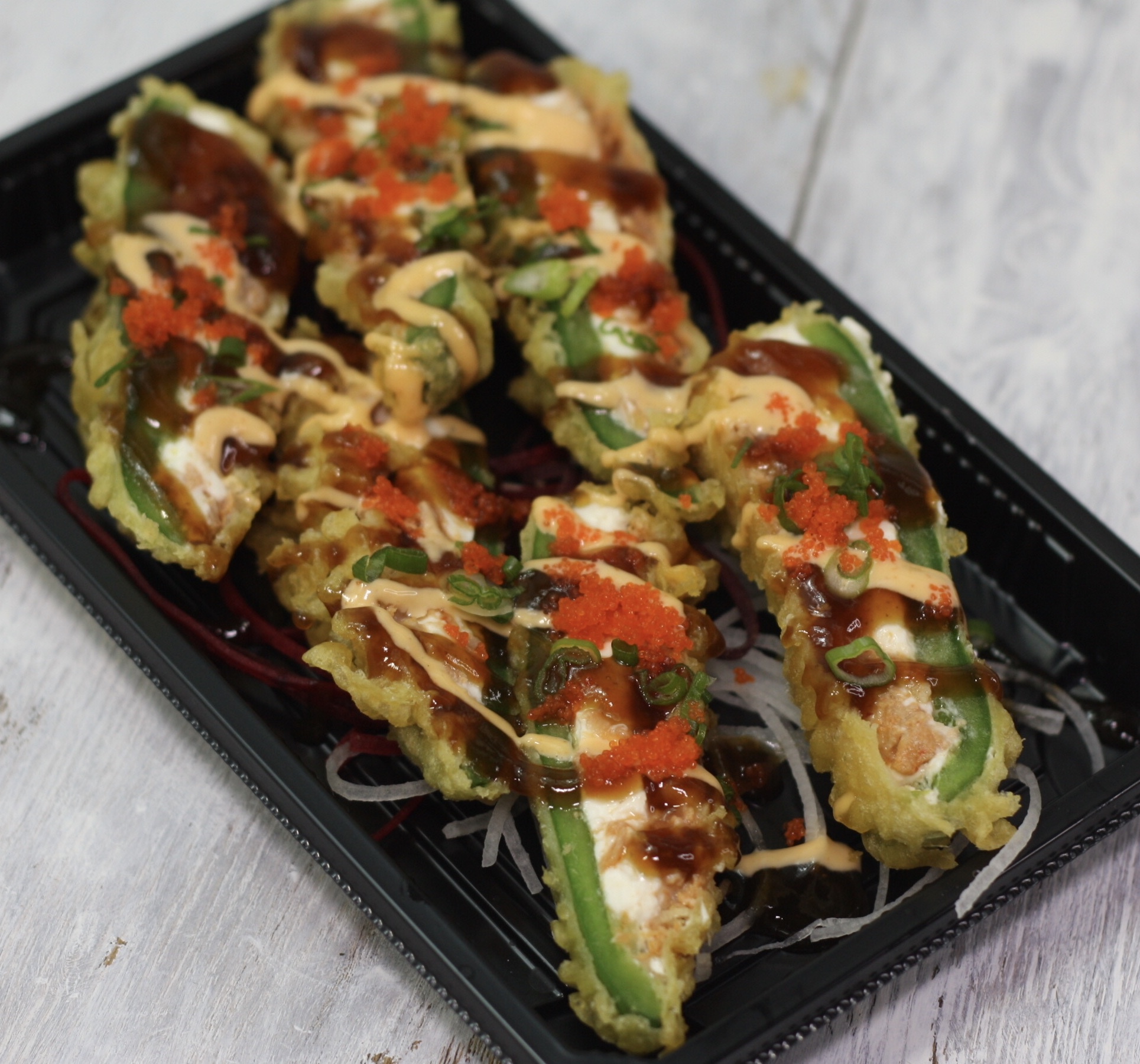 Order Stuffed Jalapeno food online from Sushi N Grill store, Bakersfield on bringmethat.com