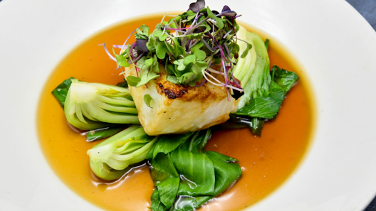 Order Miso Marinated Sea Bass food online from Morton The Steakhouse store, Nashville on bringmethat.com