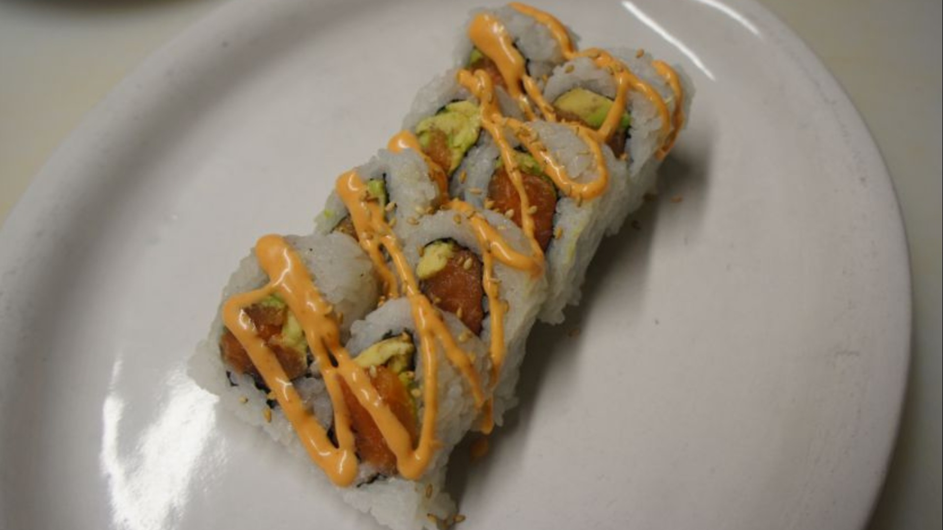 Order Spicy Salmon Roll food online from 503 Sushibar store, Salem on bringmethat.com