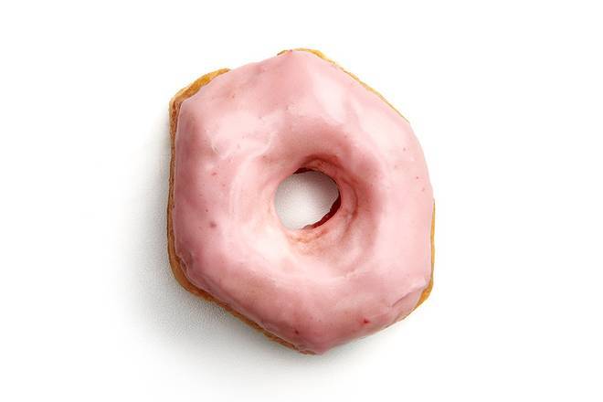 Order Strawberry Iced food online from Shipley Donuts store, Kerrville on bringmethat.com