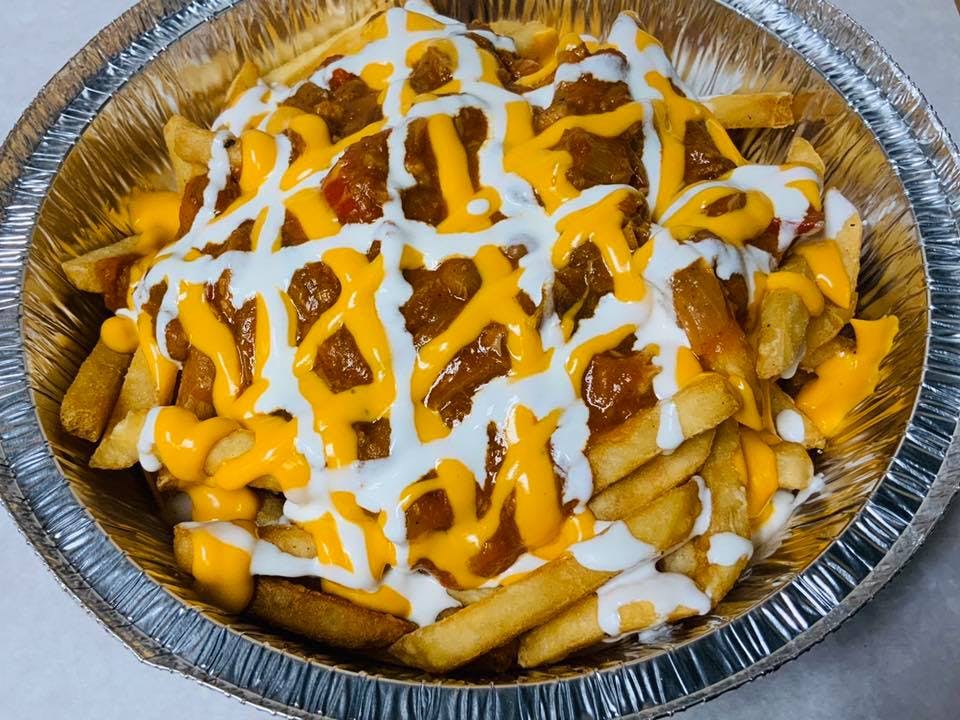 Order Bacon Cheese Fries - Appetizer food online from Italian Delight store, Wrightsville on bringmethat.com