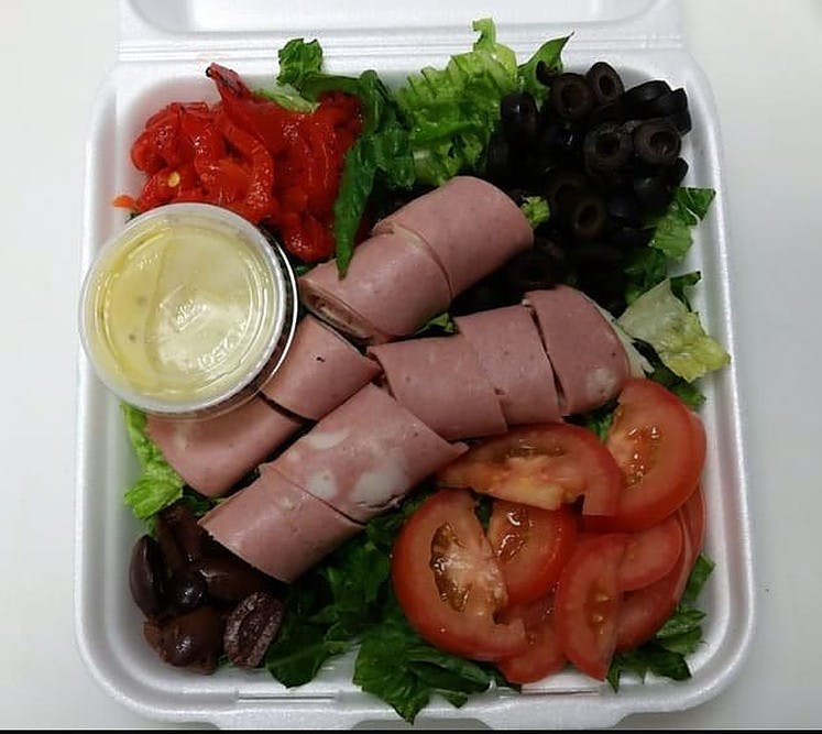 Order Chopped Antipasto Salad - Salad food online from Pizza Nation store, Las Vegas on bringmethat.com