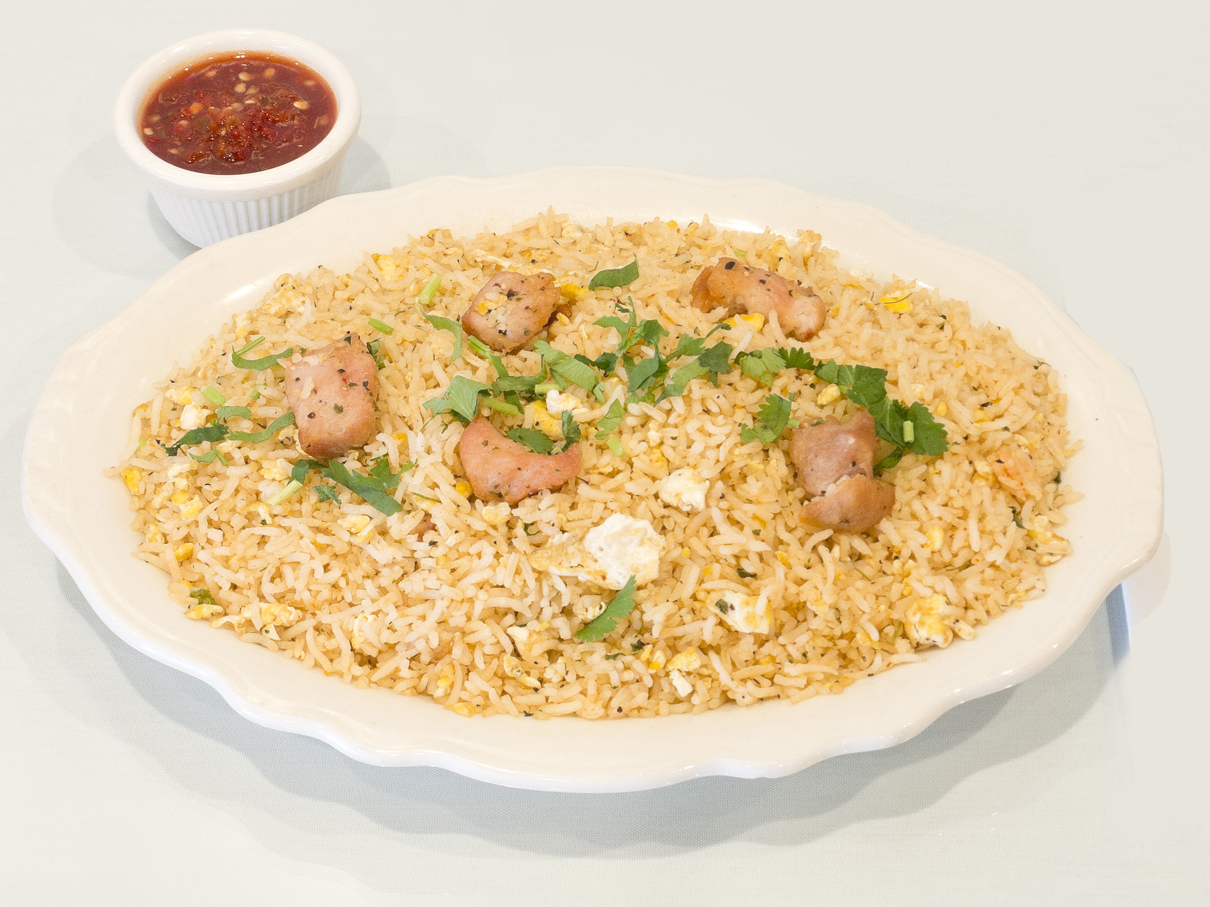 Order Chicken Fried Rice food online from Wild Mirchi Indian Grill store, Plano on bringmethat.com