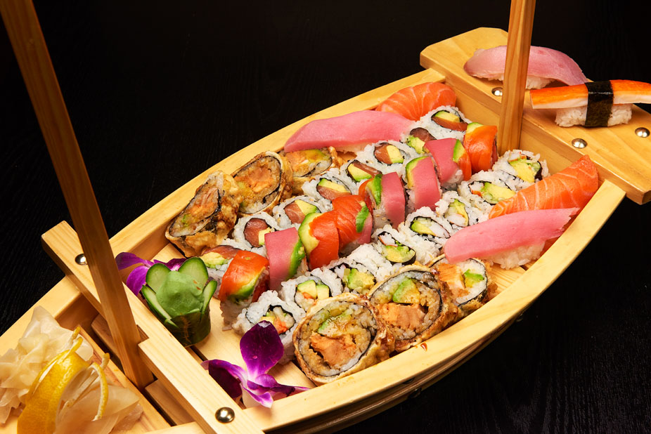 Order Sushi Maki Boat Combo food online from Estihana Brooklyn store, Brooklyn on bringmethat.com