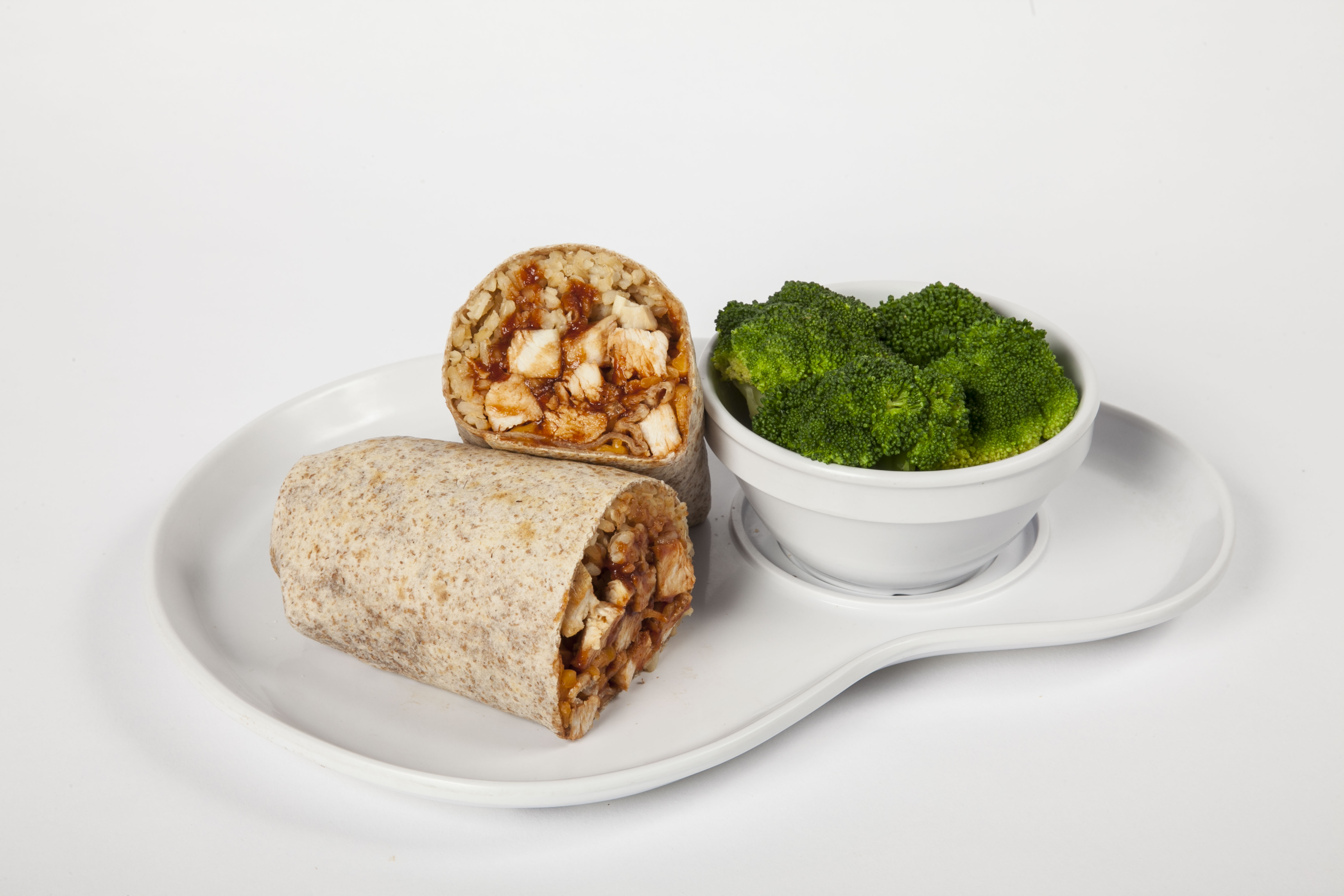 Order BBQ Chicken Wrap food online from Muscle Maker Grill store, Washington Township on bringmethat.com