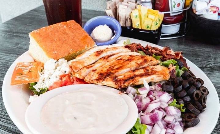 Order Cobb Salad - OO food online from Biscuits Cafe store, Glendale on bringmethat.com