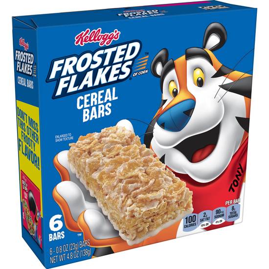 Order Frosted Flakes Breakfast Cereal Bars, 6 CT food online from Cvs store, LAKEWOOD on bringmethat.com