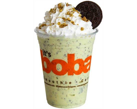 Order Pistachio Oreo Frappe food online from Boba Time store, Rolling Hills Estate on bringmethat.com