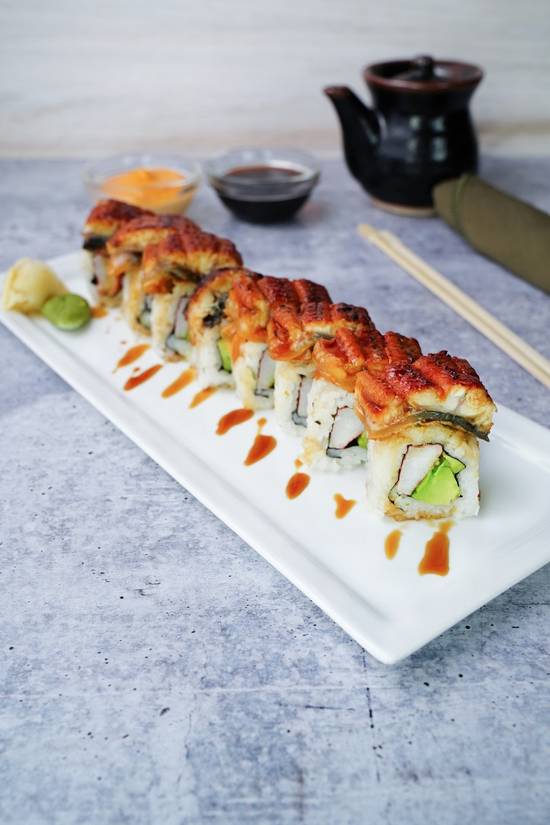 Order Dancing Eel Roll food online from Sushi Maki store, South Miami on bringmethat.com