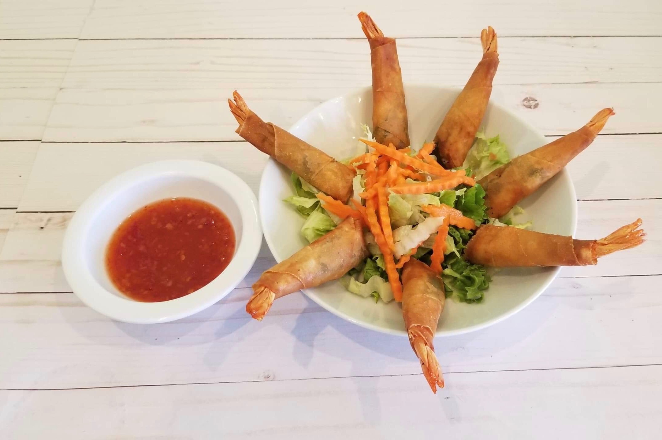 Order Shrimp Eggrolls food online from V-Nam Pho store, Surprise on bringmethat.com