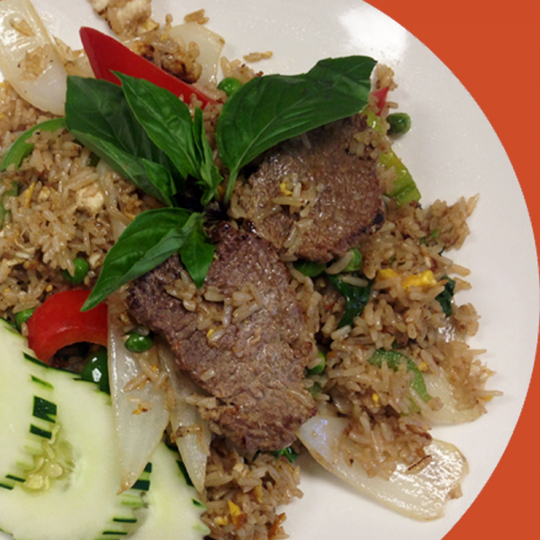 Order Basil Fried Rice food online from Thai Spice store, West Roxbury on bringmethat.com
