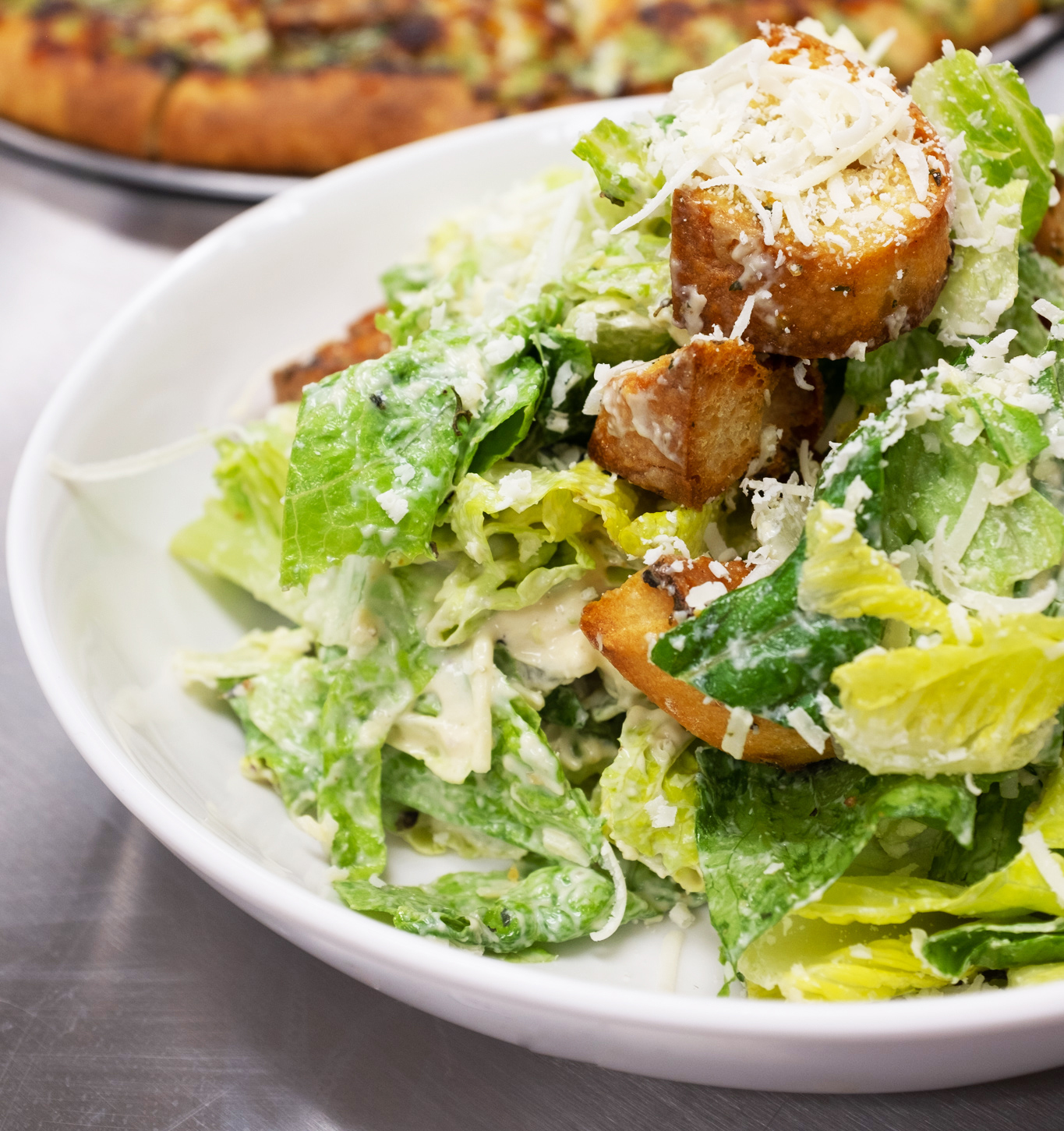 Order Classic Caesar Salad food online from Electric Playhouse store, Albuquerque on bringmethat.com