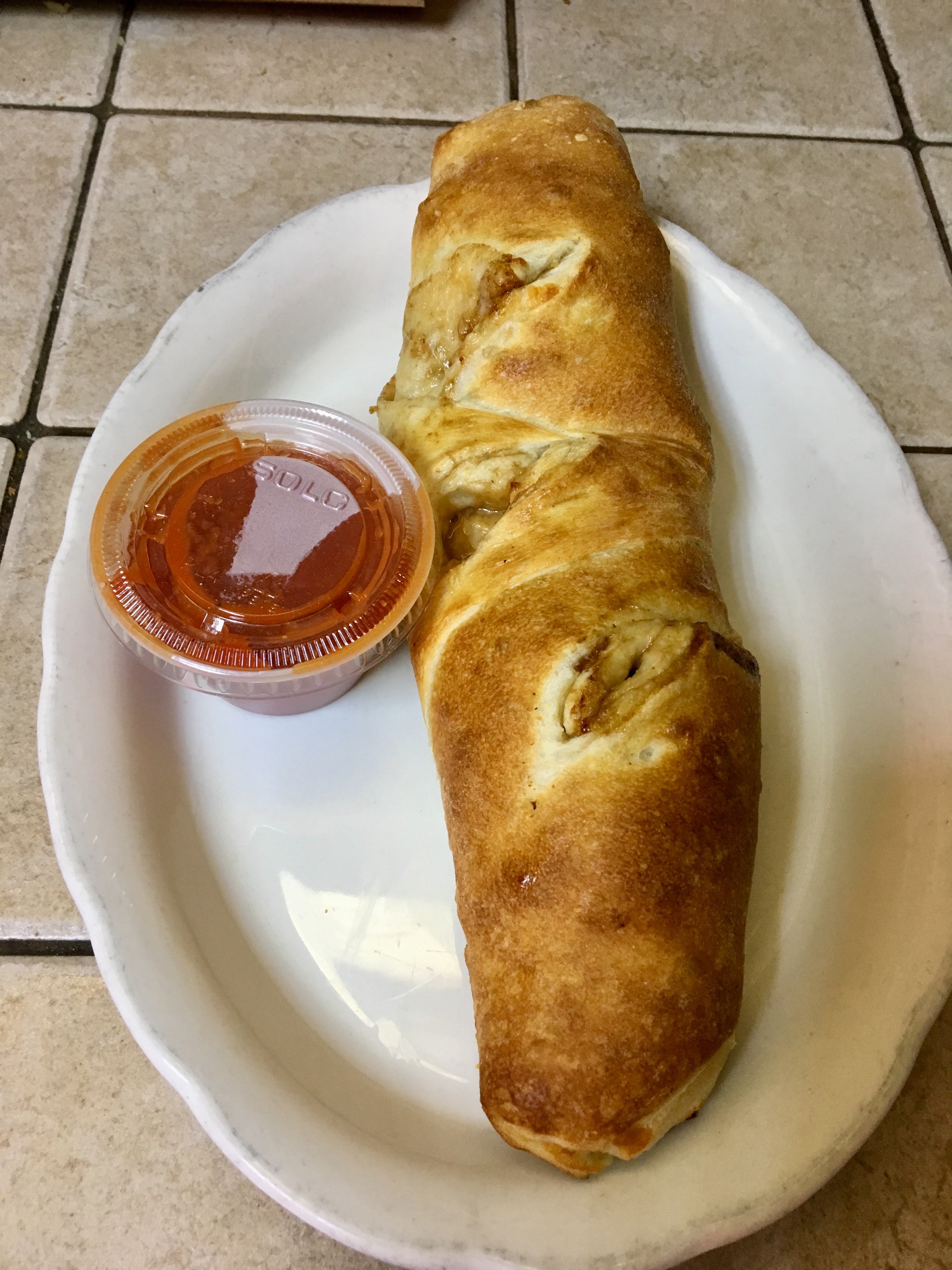 Order Sausage, Pepper and Onion Roll food online from Fontana Restaurant store, Bayonne on bringmethat.com