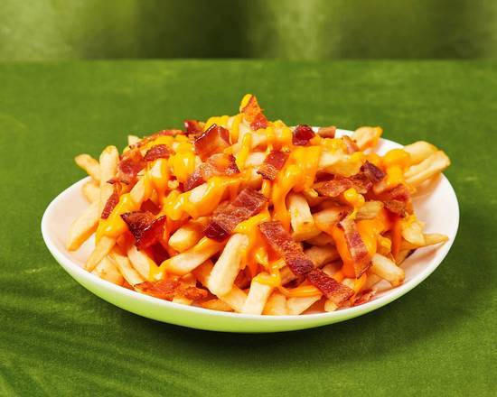 Order Bacon Cheese Fries food online from Beverly Hills Burger Bungalow store, Gainesville on bringmethat.com