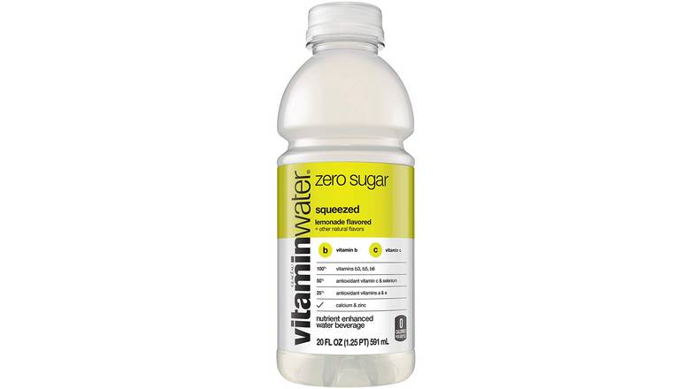 Order Vitamin Water Zero - Squeezed Lemonade food online from Exxon Constant Friendship store, Abingdon on bringmethat.com