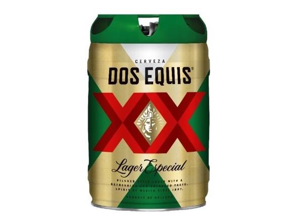 Order Dos Equis Lager - 5L Mini-Keg food online from Goody Goody Liquor Parent store, Dallas on bringmethat.com
