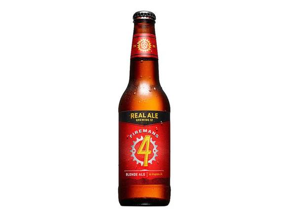 Order Real Ale Firemans #4 - 12x 12oz Cans food online from Goody Goody Liquor store, Addison on bringmethat.com