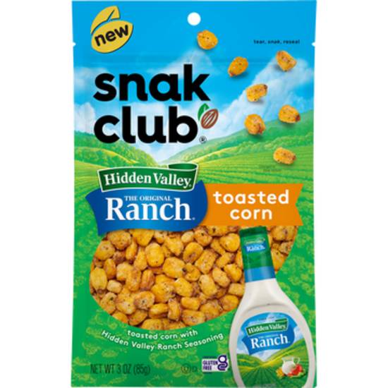 Order Snak Club - Hidden Valley Ranch Toasted Corn food online from IV Deli Mart store, Goleta on bringmethat.com