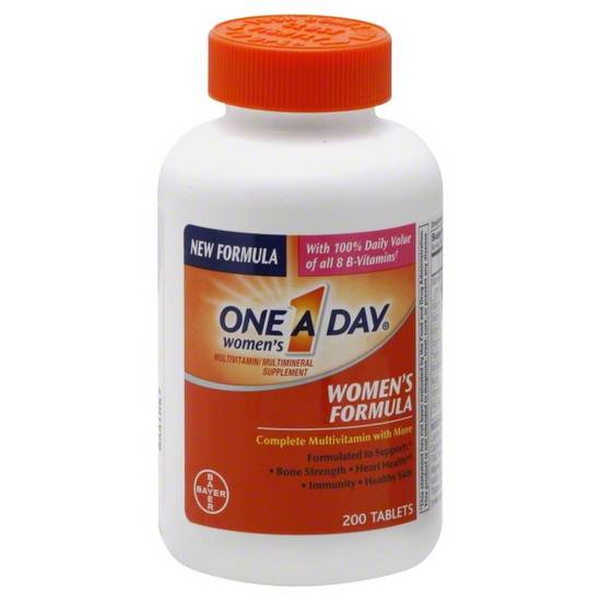 Order One A Day Women's Multivitamin/Multimineral Tablets (200 ct) food online from Rite Aid store, Palm Desert on bringmethat.com