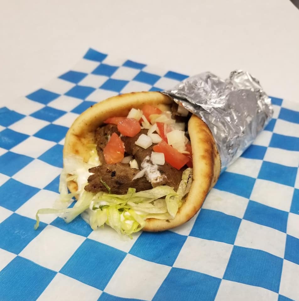 Order Fresh Grilled Chicken Gyro food online from Aladdin Cafe store, Knoxville on bringmethat.com