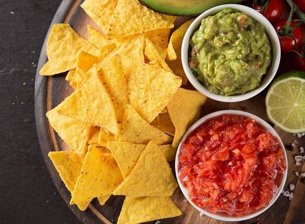 Order Chips w/ Salsa and Guac food online from U Dillas store, Wilmington on bringmethat.com