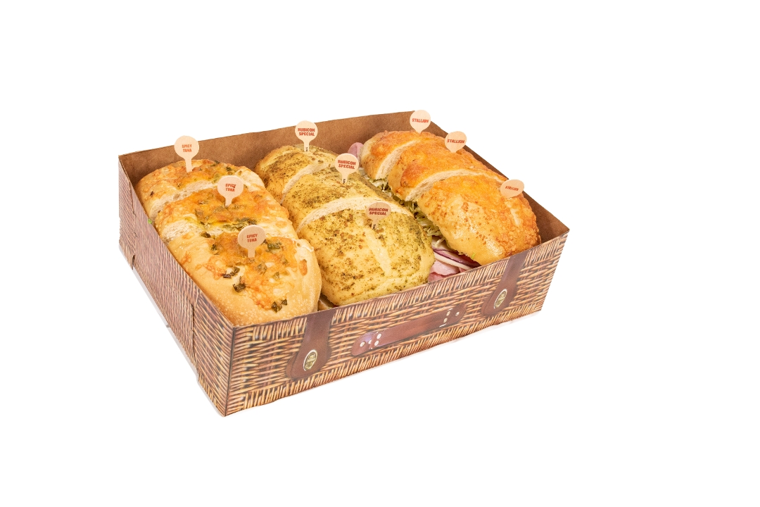 Order 1/2 Picnic Box (Serves up to 9) food online from Rubicon Deli store, San Diego on bringmethat.com