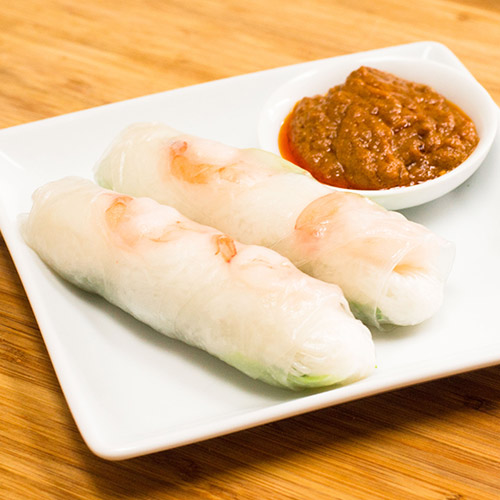 Order 21. Shrimp in a Blanket food online from Garnjana Thai Restaurant store, Fredericksburg on bringmethat.com