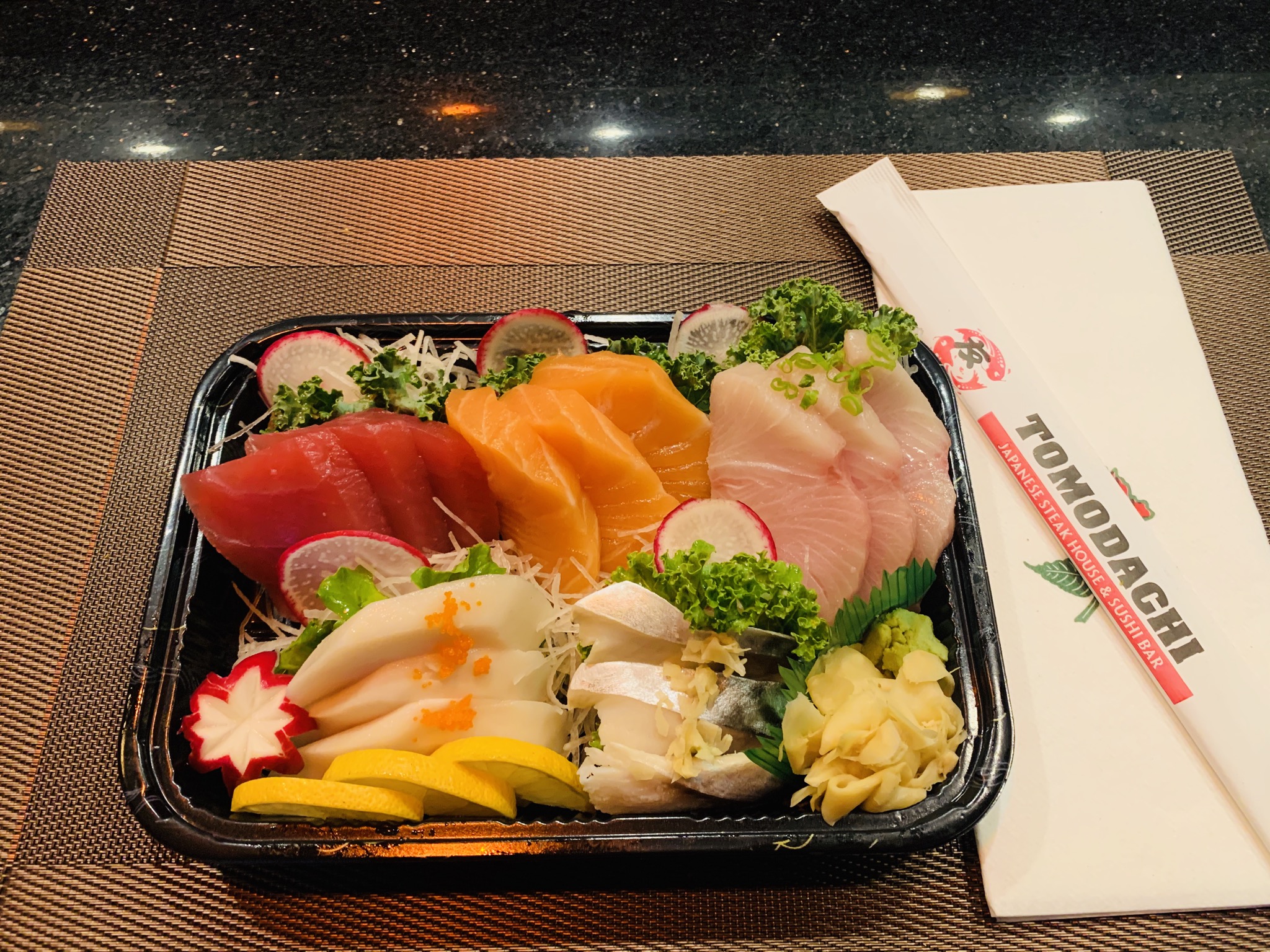 Order 4. Sashimi Regular food online from Tomodachi Japanese Steakhouse & Sushi Bar store, Royersford on bringmethat.com