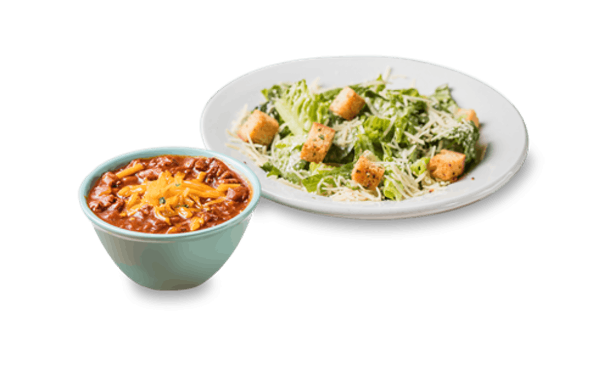 Order Cup Chili with Side Salad food online from Famous Daves Bar-B-Que store, Reno on bringmethat.com