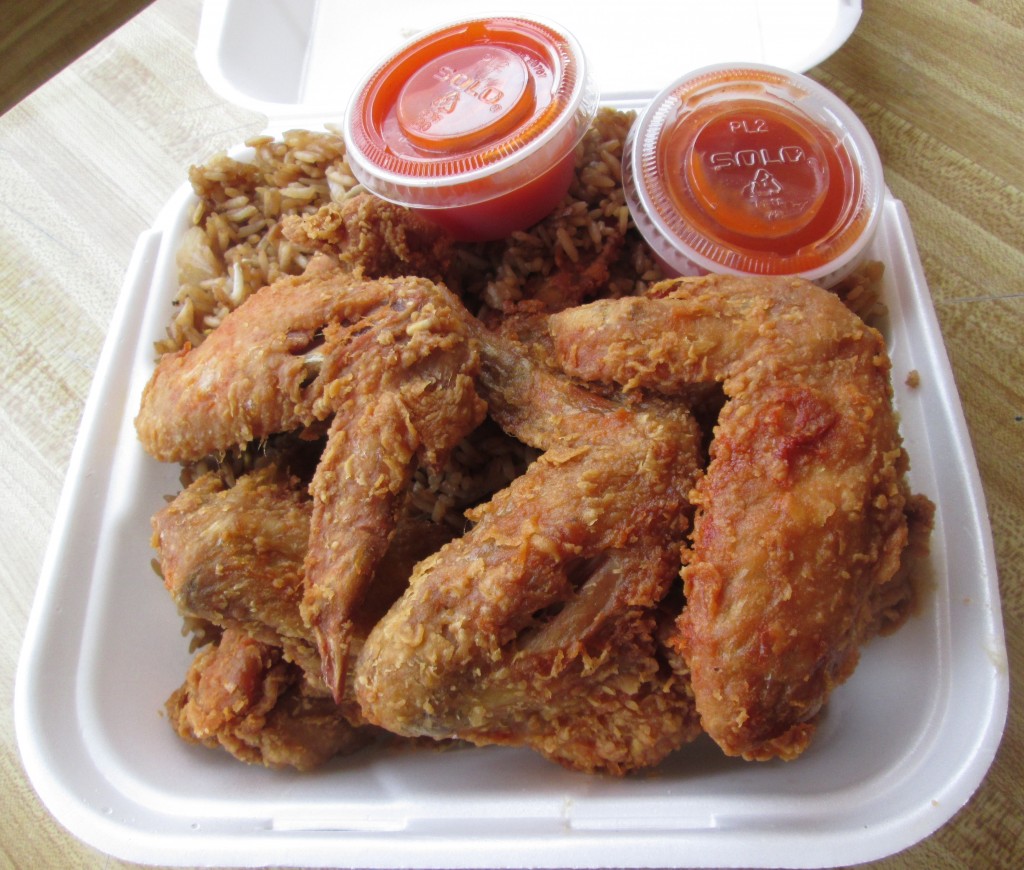 Order Fried Chicken Wings (4) 鸡翅 food online from Panda Kitchen store, Brooklyn on bringmethat.com