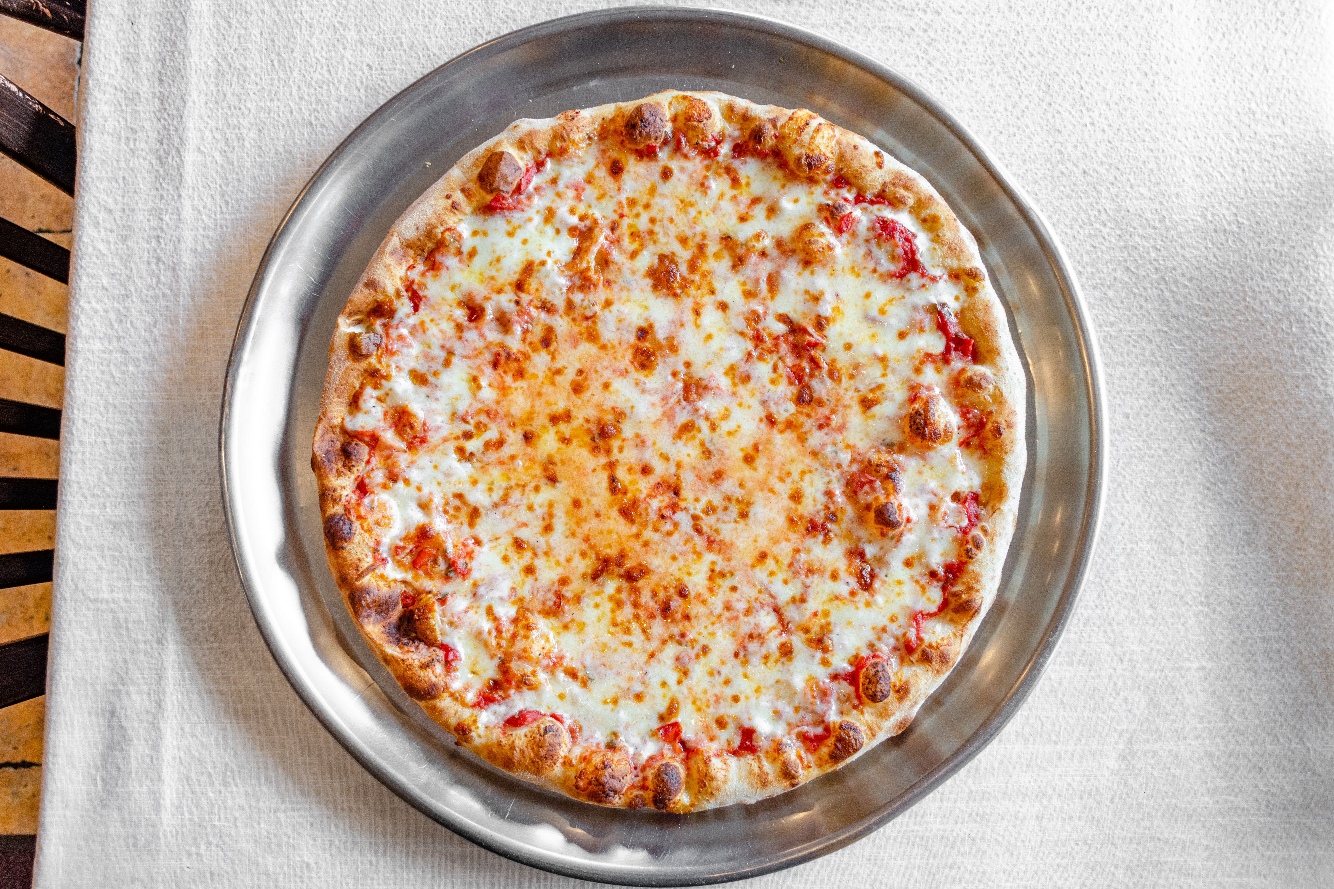 Order Cheese Pizza - Personal 10" food online from Puzo's Family Restaurant store, Ridgewood on bringmethat.com