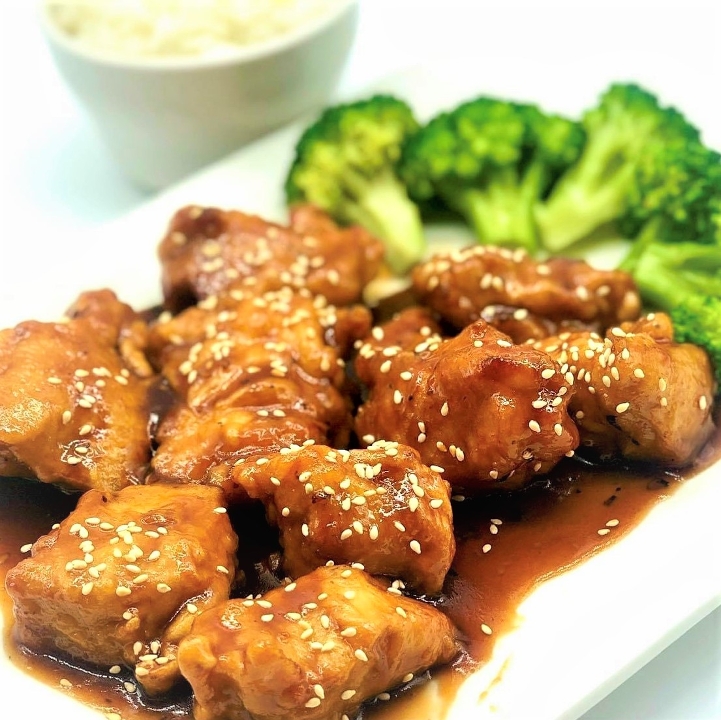Order SESAME CHICKEN food online from Kim Son Cafe - Memorial store, Houston on bringmethat.com