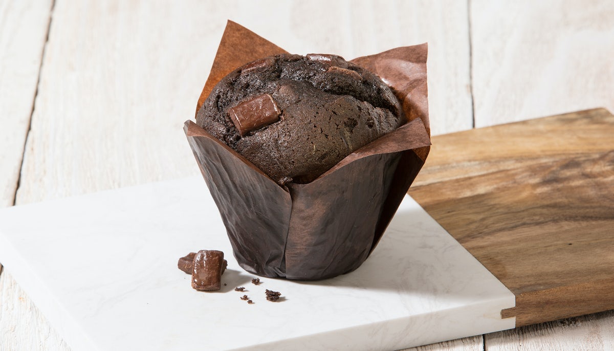 Order Muffins & Scones|Double Chocolate Muffin food online from The Coffee Bean & Tea Leaf store, Poway on bringmethat.com