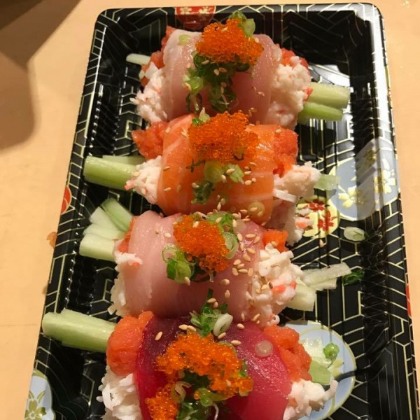 Order All Seasons Roll food online from Kazuki Sushi store, Los Angeles on bringmethat.com