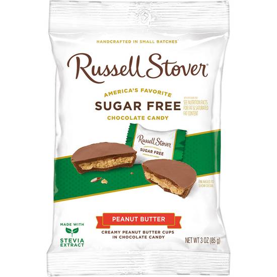 Order Russell Stover Peanut Butter Cups (3 oz) food online from Rite Aid store, Yamhill County on bringmethat.com