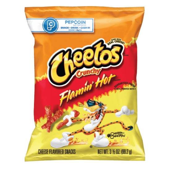 Order Cheetos Flamin' Hot 3.5oz food online from Casey's General Store store, Omaha on bringmethat.com