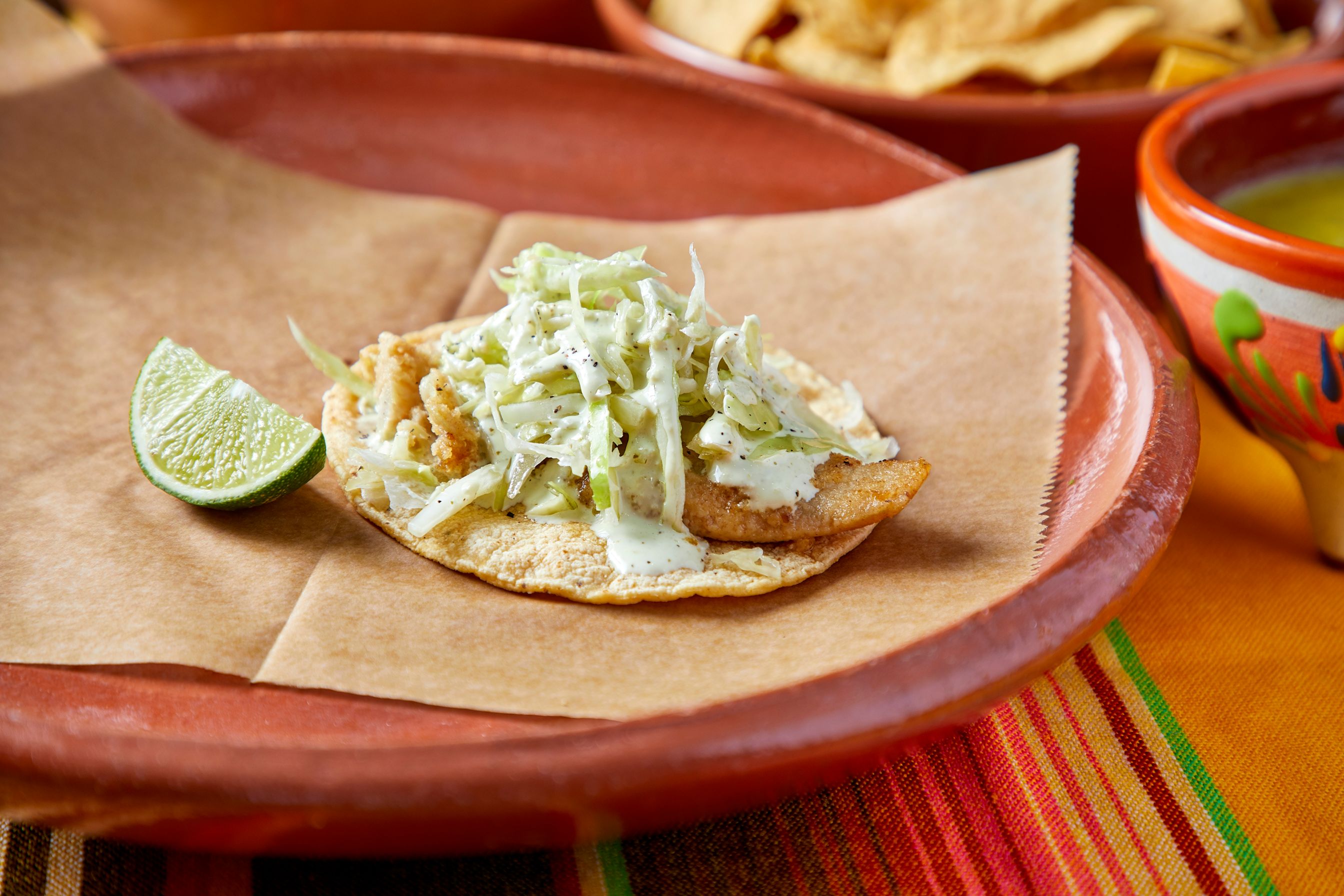 Order Breaded Tilapia Taco food online from Flash Taco store, Chicago on bringmethat.com