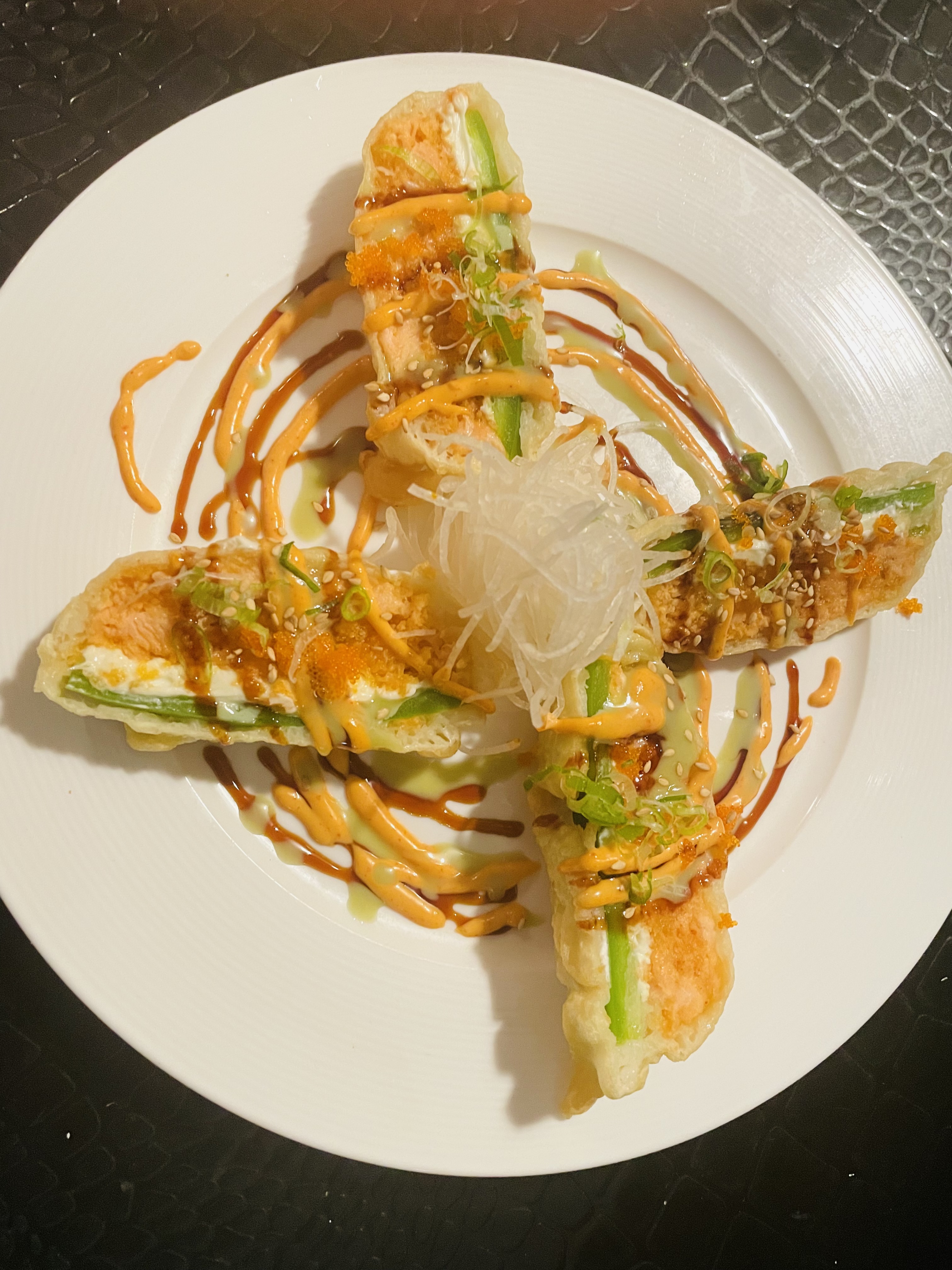 Order B7. Jalapeno Popper food online from Yama Fuji Sushi store, Briarcliff Manor on bringmethat.com