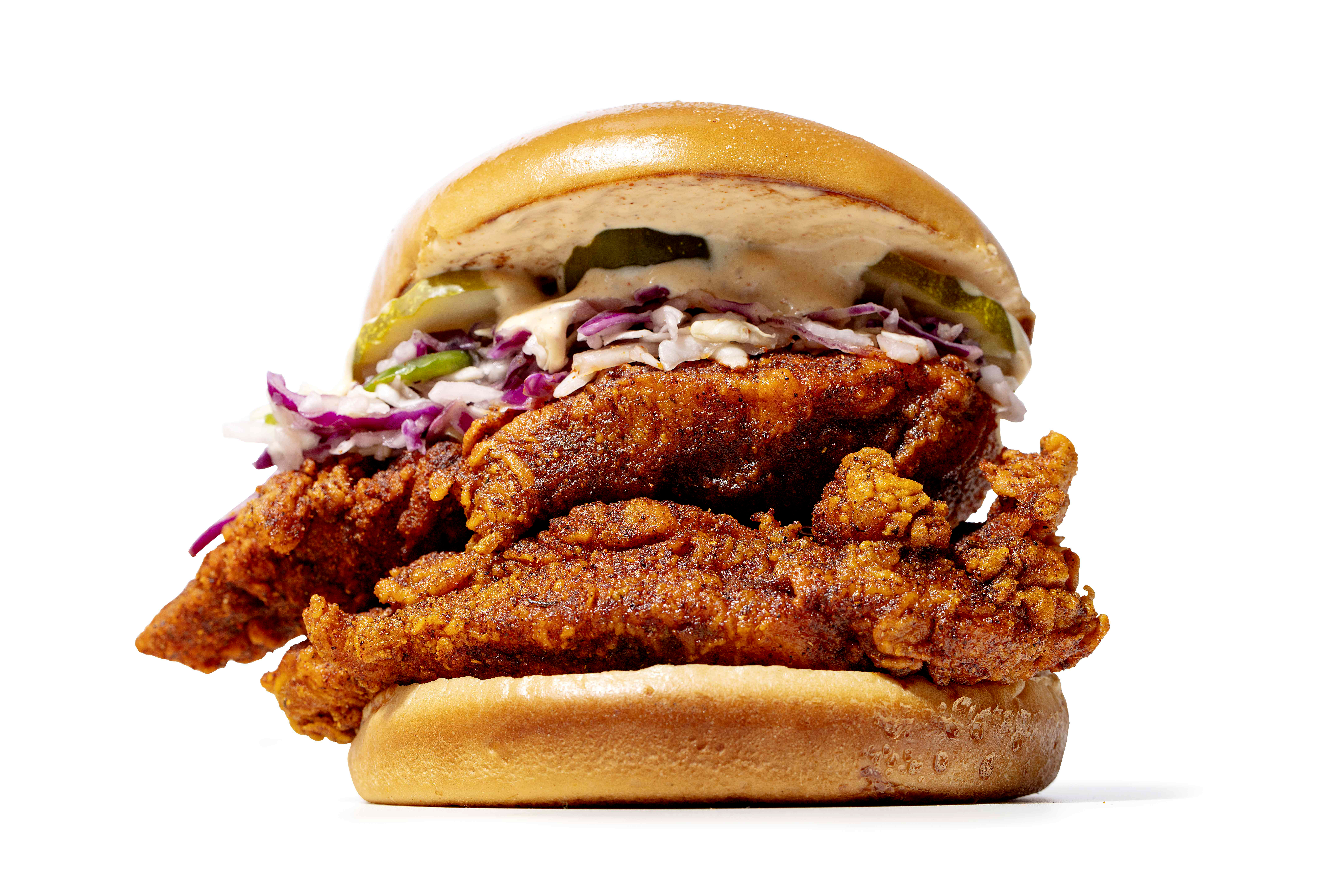Order Baba's Hot Sandwich Only food online from Baba Hot Chicken store, Riverside on bringmethat.com