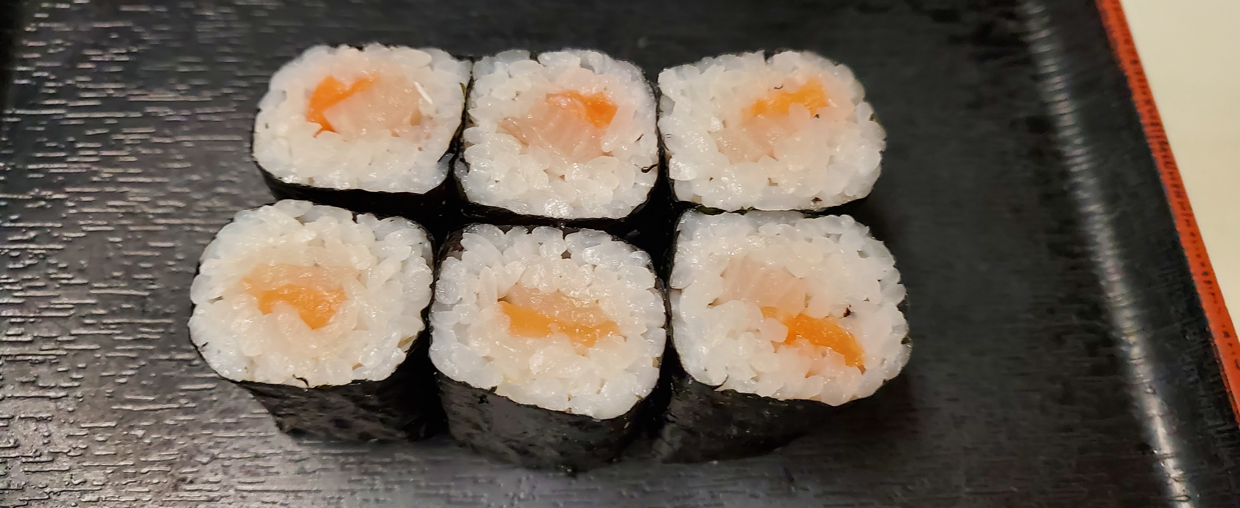 Order Salmon &  Yellowtail Roll food online from Sushitoni store, San Francisco on bringmethat.com