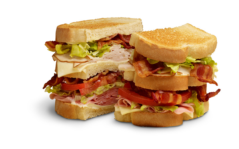 Order Turkey and Ham Club Sandwich food online from PENDING MENU ACCOUNT store, Decatur on bringmethat.com