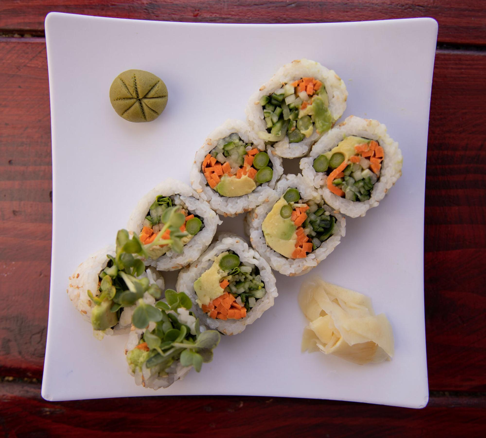Order Vegi Roll food online from Meshuga 4 Sushi - W. Pico Blvd. store, Los Angeles on bringmethat.com