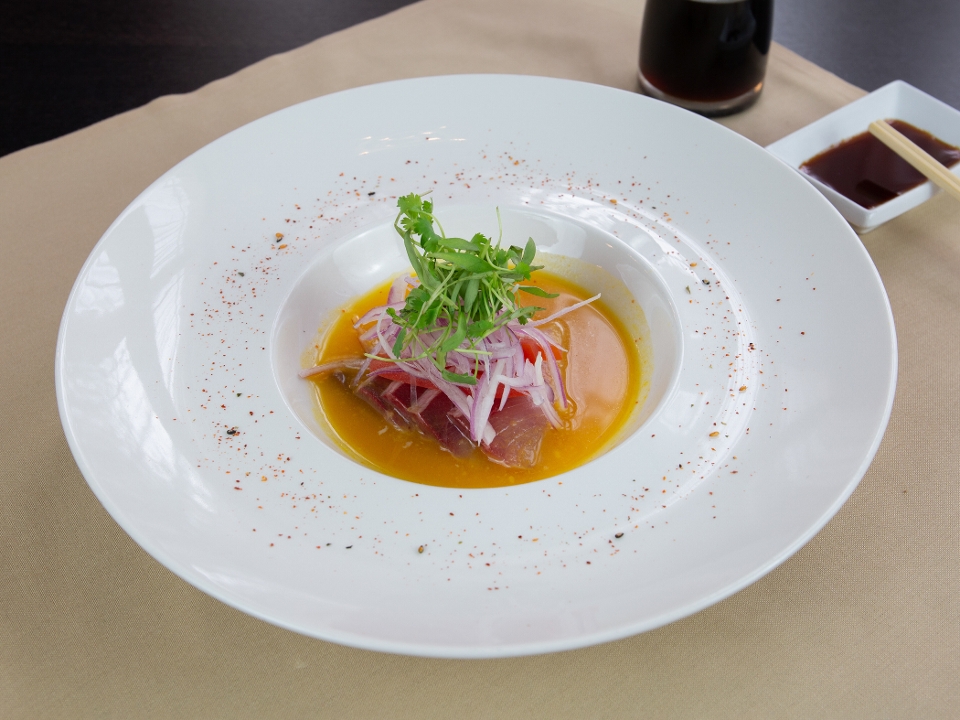 Order Yellowtail Ceviche food online from Teikoku Restaurant store, Newtown Square on bringmethat.com