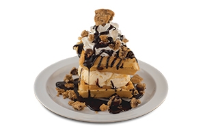 Order Chocolate Chip Cookie Waffle food online from Just Love Coffee Cafe - Murfreesboro West store, Murfreesboro on bringmethat.com