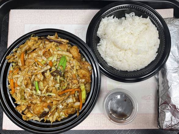 Order Moo Shu Shrimp food online from Hunan Cafe store, Pittsburgh on bringmethat.com