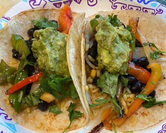 Order Veggie Tacos food online from Taco Time FT store, Washington on bringmethat.com