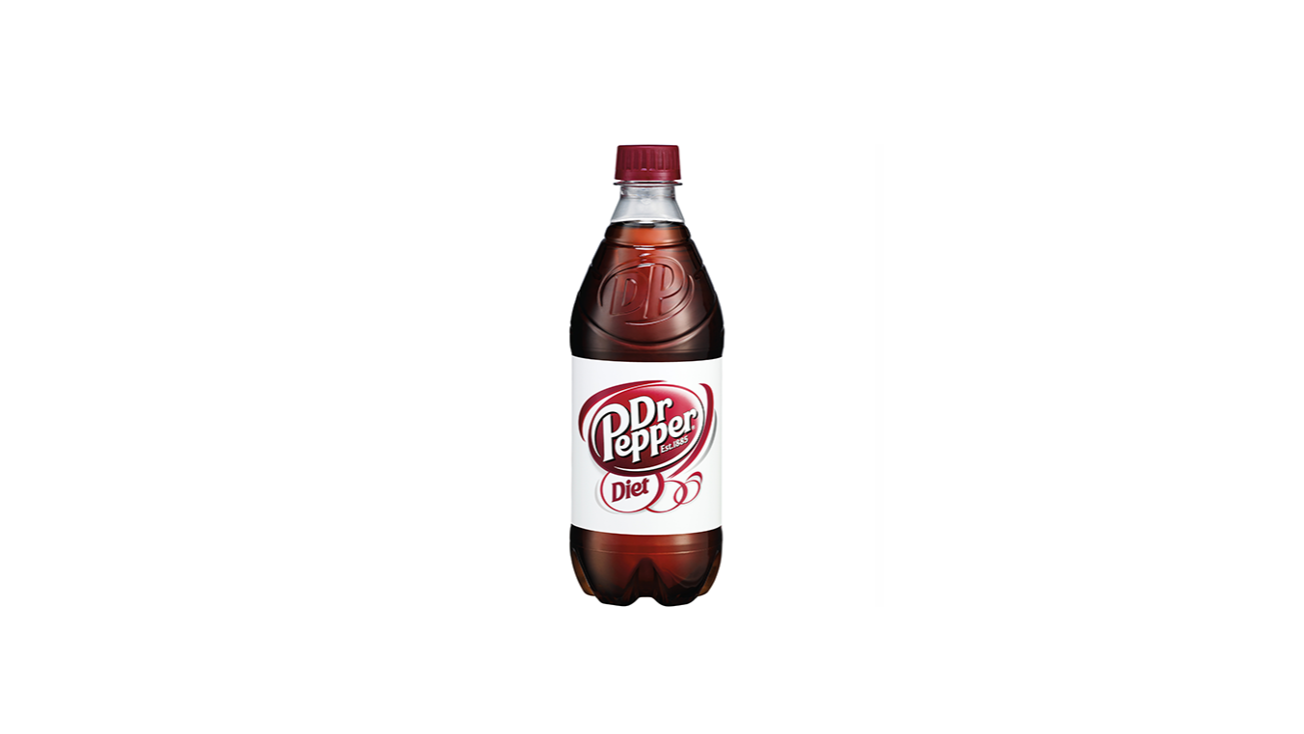 Order Diet Dr Pepper 20 oz food online from Rebel store, Las Vegas on bringmethat.com