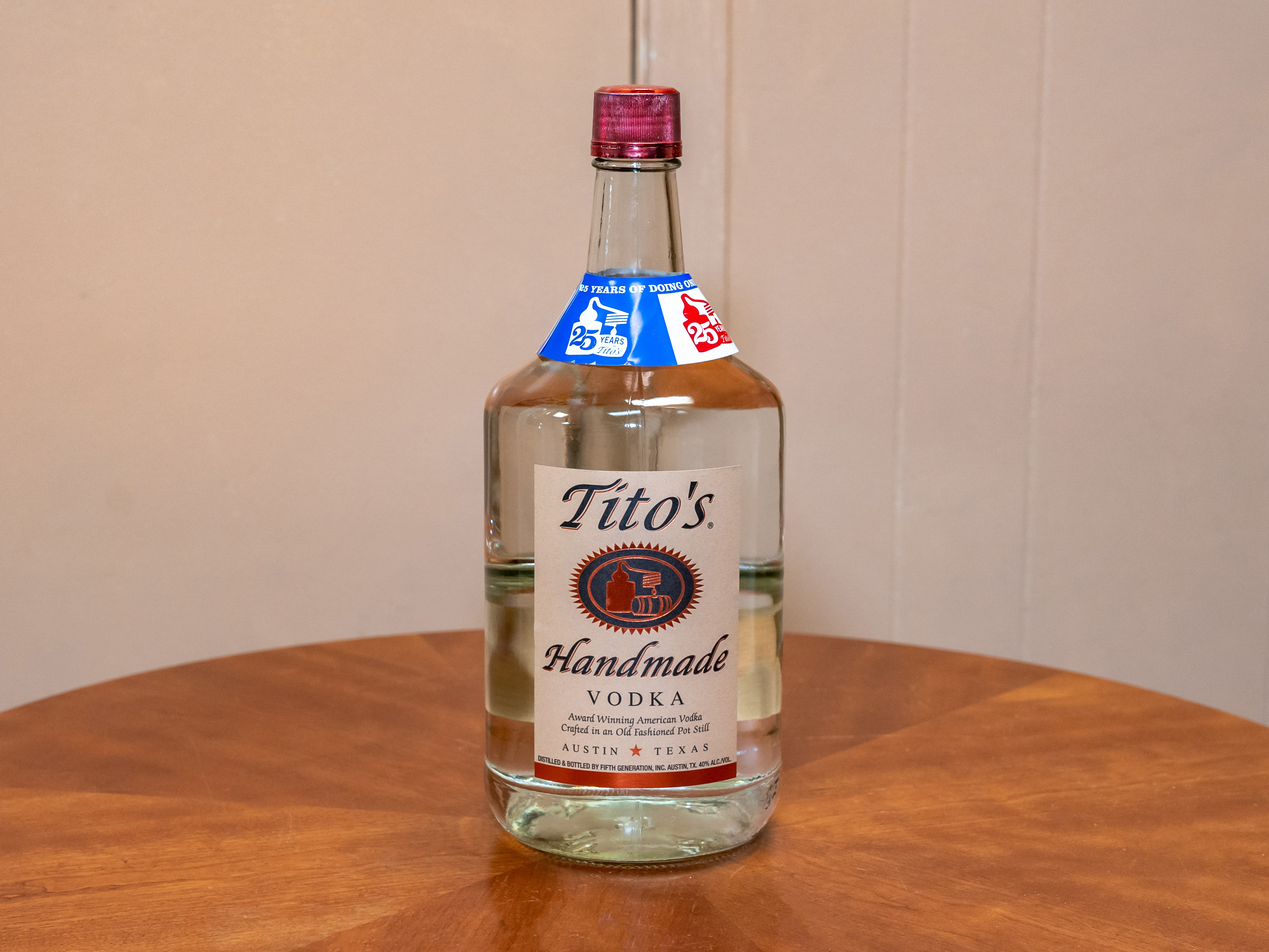 Order Tito S, 1.75 Liter Vodka food online from Jose's Wines & Liquors store, Valley Cottage on bringmethat.com