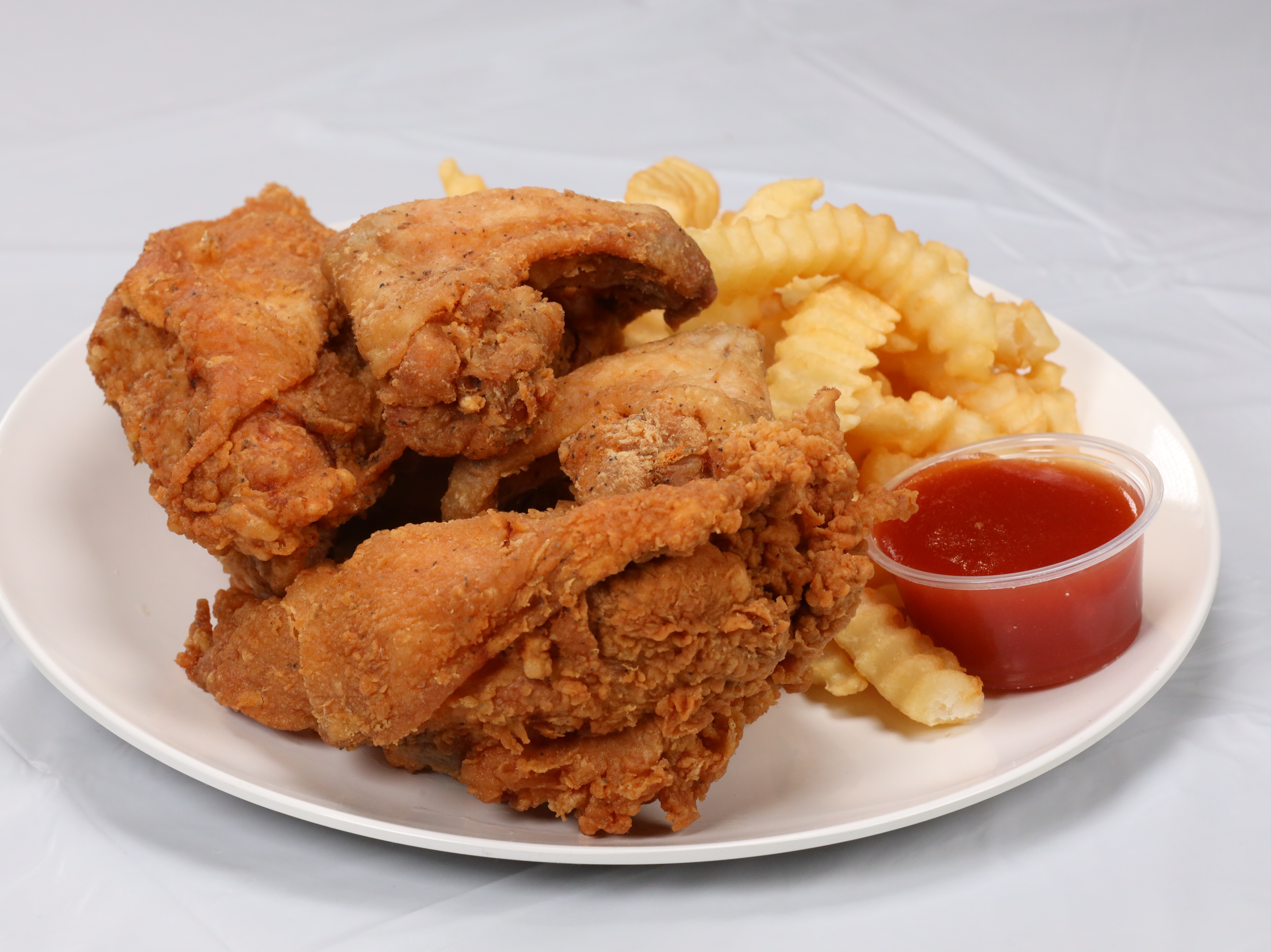 Order Half  Mixed food online from Sam Sylks Chicken & Fish store, Cleveland on bringmethat.com