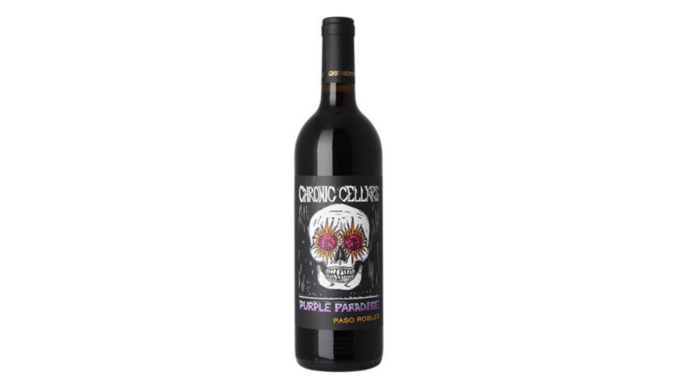 Order Chronic Cellars Purple Paradise Paso Robles Red Wine Blend 750mL food online from Oceanview Liquor store, Hermosa Beach on bringmethat.com